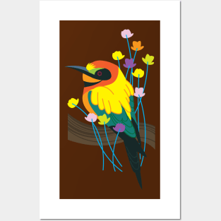 Colorful Bird Posters and Art